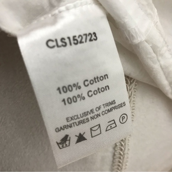 Maison coupe white cotton top - Picture 10 of 11